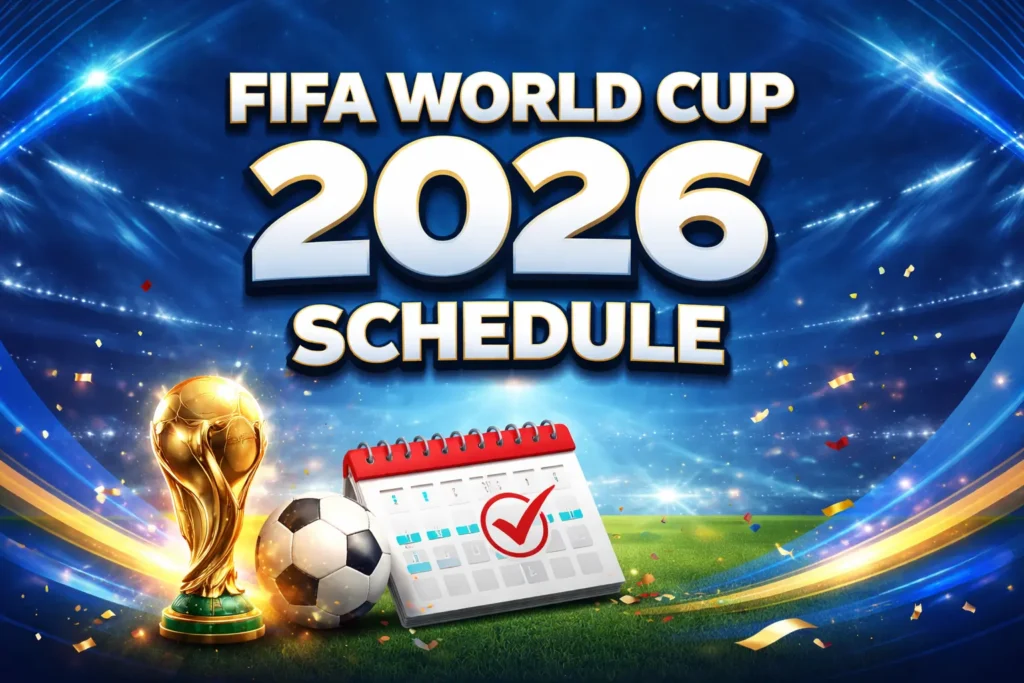 FIFA World Cup 2026 schedule unveiled